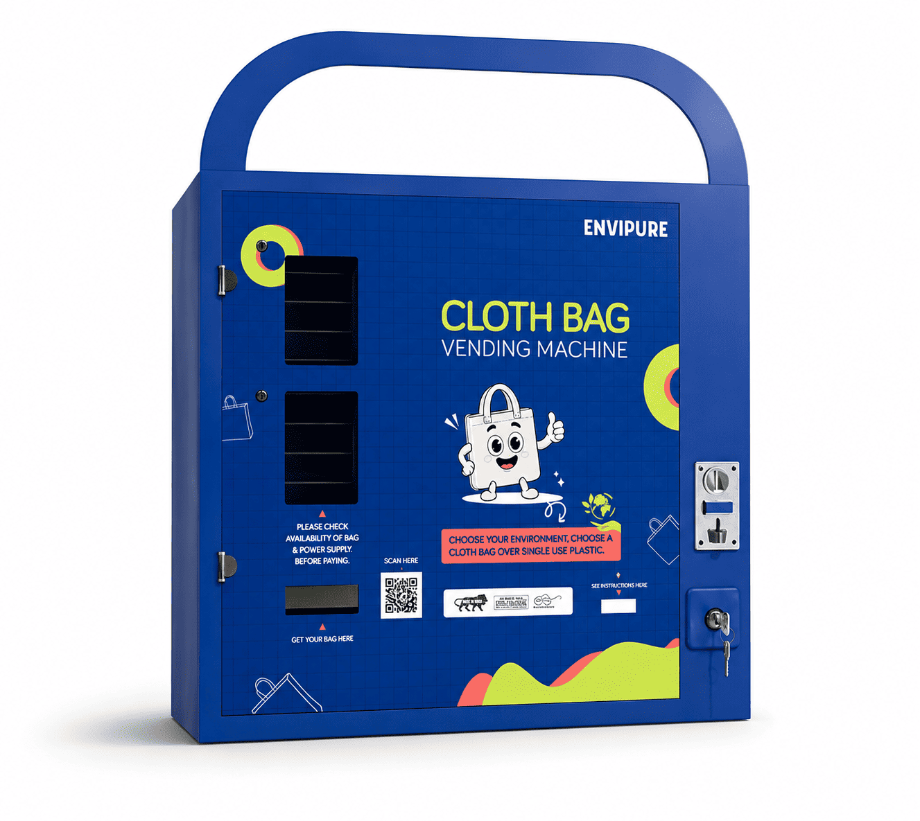 Cloth Bag Vending Machine