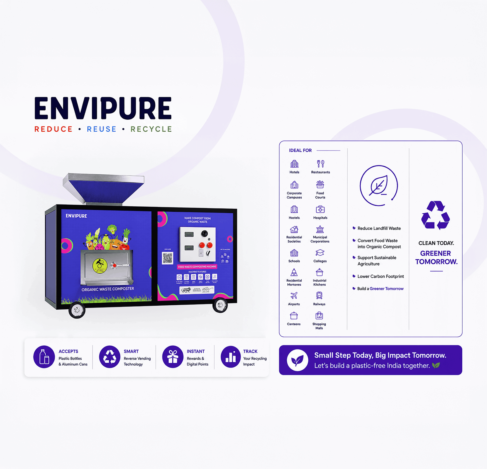 Food Waste Composting Machine